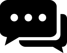 Chat Bubbles With Ellipsis Stencil Svg Design File, Free Vectors File